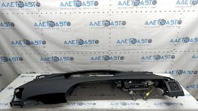 Bord față cu AIRBAG Toyota Prius 30 10-13 negru, cu deflector de aer, zgârieturi