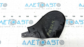 Husă laterală scaun șofer dreapta BMW X5 F15 14-18 negru