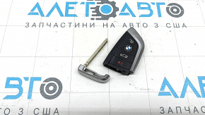Cheie inteligentă BMW X5 F15 14-18 4 butoane, tip 2, cu cleme