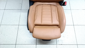 Scaun pasager BMW 3 G20 19-22 cu airbag, electric, încălzit, sport, piele maro COGNAC, curățabil chimic