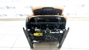 Scaun pasager BMW 3 G20 19-22 cu airbag, electric, încălzit, sport, piele maro COGNAC, curățabil chimic