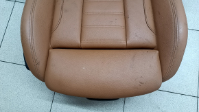 Scaun pasager BMW 3 G20 19-22 cu airbag, electric, încălzit, sport, piele maro COGNAC, curățabil chimic