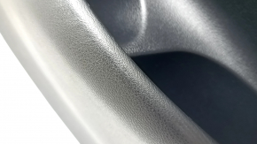 Ornamente ușă, placă portieră dreapta spate, BMW X5 F15 14-18, neagră, fără perdea, inserție și cotieră, piele Dakota Mokka maro, ornament din lemn lucios, cu iluminare din spate și mâner, bare de protecție