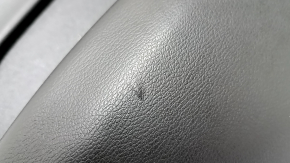 Ornamente ușă, placă portieră dreapta față, BMW X5 F15 14-18, neagră, inserție și cotieră, piele Dakota Mokka maro, ornamente din lemn lucios, cu mâner și suprapuneri, lovituri, mâner crăpat