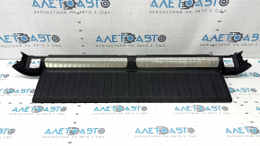 Ornamente portbagaj plug-in pentru BMW X5 F15 16-18, negre, pentru 2 rânduri de scaune, cu ornamente cromate, zgârieturi, elemente de fixare rupte
