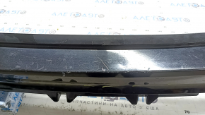 Бампер задний голый верхняя часть Volvo XC90 16-19 под автопарковку, черный, царапины