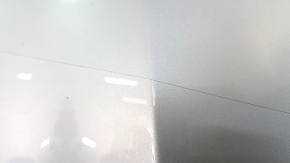 Capotă neagră Audi A6 C7 12-18 aluminiu, argintiu LZ7G, în folie, cu denivelare, zgârietură