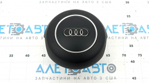 Подушка безопасности airbag в руль водительская Audi A6 C7 12-18 черная, царапина