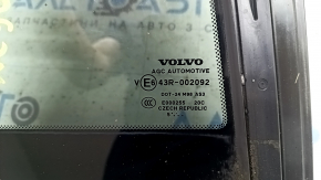Geam triunghiular ușă spate dreapta Volvo XC90 16-22
