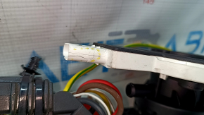 Ansamblul portului de încărcare cu cablu plug-in BMW X5 F15 16-18 are un cip spart
