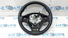 Руль голый BMW X5 F15 14-18 кожа черная с подогревом, Sport, отклеилась кожа