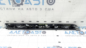 Накладка передней панели правая Volvo XC90 16-23 под дерево береза, глянец, с подсветкой, царапины