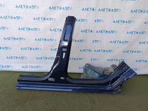 Stâlp central stâng caroserie VW Passat 20-22 pe caroserie, cu prag, non-standard, butuc