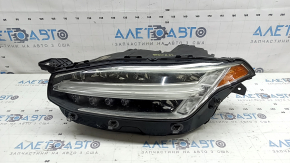 Фара передняя левая в сборе Volvo XC90 16-17 LED, под полировку, царапины