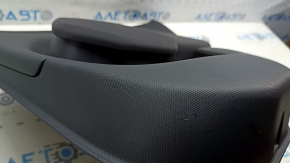 Ornamente ușă spate dreapta Ford Mustang Mach-E 21-26 negru, inserție piele neagră, cotiera piele neagră, cu mâner, zgârieturi