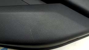 Ornamente ușă spate dreapta Ford Mustang Mach-E 21-26 negru, inserție piele neagră, cotiera piele neagră, cu mâner, zgârieturi