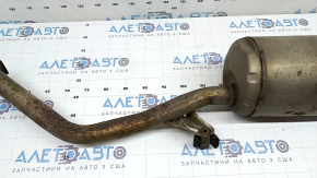Tobă de eșapament spate cu țeavă Toyota Prius 30 10-15 ruginită