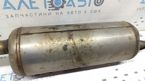 Tobă de eșapament spate cu țeavă Toyota Prius 30 10-15 ruginită