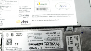 Radio cu casetofon Audi A6 C7 16-18 restilizat cu sistem audio Bose