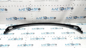 Ornament central superior bord Audi A6 C7 12-18 negru, cromat, zgârieturi