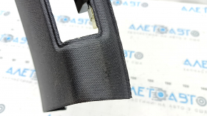Ornament stâlp central dreapta sus pentru Audi A6 C7 12-18 sub deflector, negru, pentru curățare