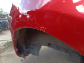 Aripă spate dreapta Toyota Prius 30 12-15 roșie, pe caroserie, iese în evidență