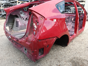 Aripă spate dreapta Toyota Prius 30 12-15 roșie, pe caroserie, iese în evidență