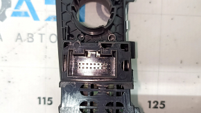 Panou de control MMI Audi A6 C7 16-18 restul, crestături pe crom, zgârieturi