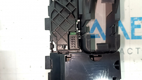 Panou de control MMI Audi A6 C7 16-18 restul, crestături pe crom, zgârieturi