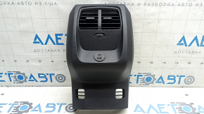 Ornament consolă centrală spate cu deflector de aer Ford Mustang Mach-E 21-25 cu hub USB, zgârieturi