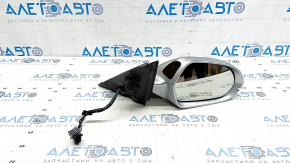 Зеркало боковое правое в сборе Audi A6 C7 12-18 14+2 пинов, подогрев, под автосклад, BSM, поворотник, автозатемнение, серебро