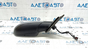 Ansamblu oglindă retrovizoare dreapta pentru Audi A6 C7 12-18 14+2 pini, încălzită, pentru depozitare auto, BSM, semnalizator, reglare automată a intensității luminii, argintiu