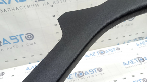 Ornament prag interior spate stânga Audi Q5 80A 18-25 negru, zgârieturi