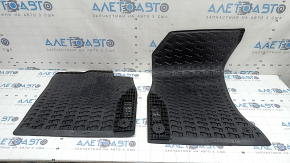 Set covorașe auto, cauciuc, Audi Q5 80A 18-25, negru