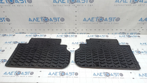 Set covorașe auto, cauciuc, Audi Q5 80A 18-25, negru