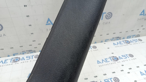 Ornament prag interior ușă, față stânga, Audi Q5 80A 18-25, negru, zgârieturi
