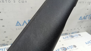 Ornament prag interior ușă, față stânga, Audi Q5 80A 18-25, negru, zgârieturi