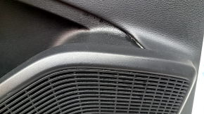 Ornamente ușă spate stânga Audi Q5 80A 21-25 piele neagră, cotieră neagră, prelată interioară, Bang & Olufsen, zgârieturi