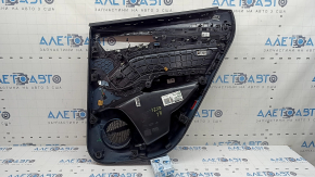 Ornamente ușă spate stânga Audi Q5 80A 21-25 piele neagră, cotieră neagră, prelată interioară, Bang & Olufsen, zgârieturi