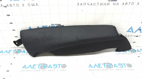 Боковушка 2-го ряда сидений правая Audi A6 C7 12-17 кожа черная, примята