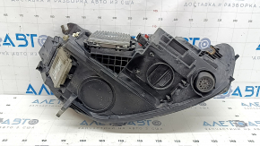 Фара передняя левая в сборе Audi A6 C7 16-18 рест LED, песок, скол, желтит LED