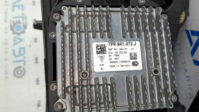 Фара передняя левая в сборе Audi A6 C7 16-18 рест LED, песок, скол, желтит LED