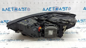 Фара передняя правая в сборе Audi A6 C7 16-18 рест LED, песок, желтит LED