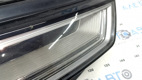 Фара передняя правая в сборе Audi A6 C7 16-18 рест LED, песок, желтит LED