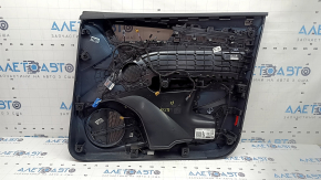 Ornamente ușă față stânga Audi Q5 80A 21-25 piele neagră, cotiera neagră, Bang & Olufsen, uzată