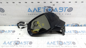 Зеркало боковое левое в сборе Audi Q5 80A 18-25 15+4 пинов, поворотник, автозатемнение, подогрев, BSM, камера, черное