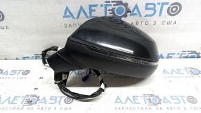 Ansamblu oglindă retrovizoare stânga Audi Q5 80A 18-25 15+4 pini, semnalizare, reglare automată a intensității luminii, încălzită, BSM, cameră, negru