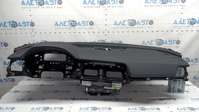 Торпедо передняя панель с AIRBAG Audi Q5 80A 19-25 черная