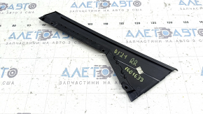 Ornament ușă spate dreapta Audi Q5 80A 18-25 spate, negru lucios, zgârieturi
