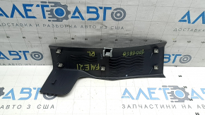Накладка порога задняя левая Ford Mustang Mach-E 21-26 черная, царапины